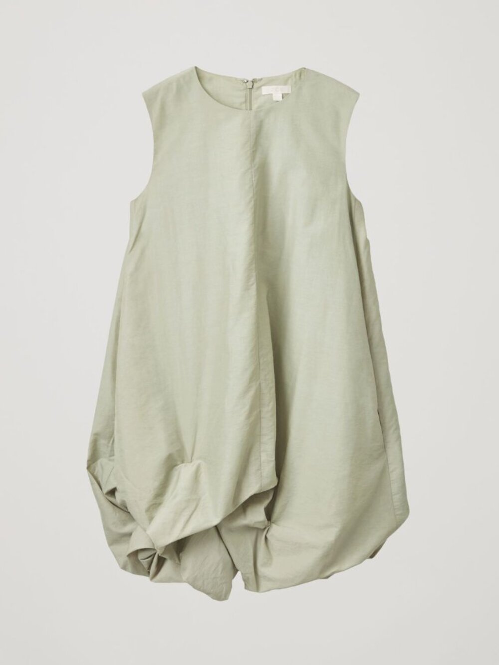 COS Bubble Hem Dress | Size 6 | Lyocell Blend | Architectural Cocoon - Picture 2 of 7